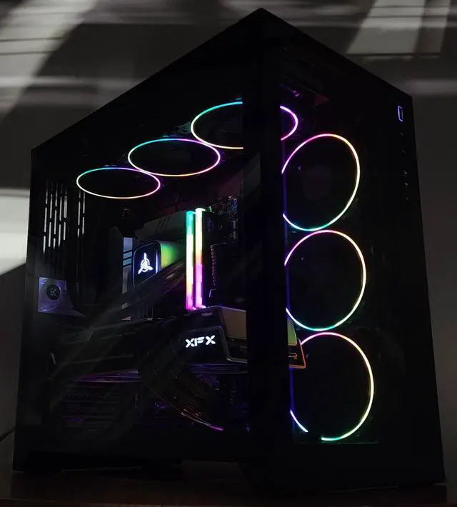 Alt view image 3 of 7 - Gaming PC i9-13900KF 32GB RAM 2TB SSD RX 7900 XTX 24GB Windows 11 PC