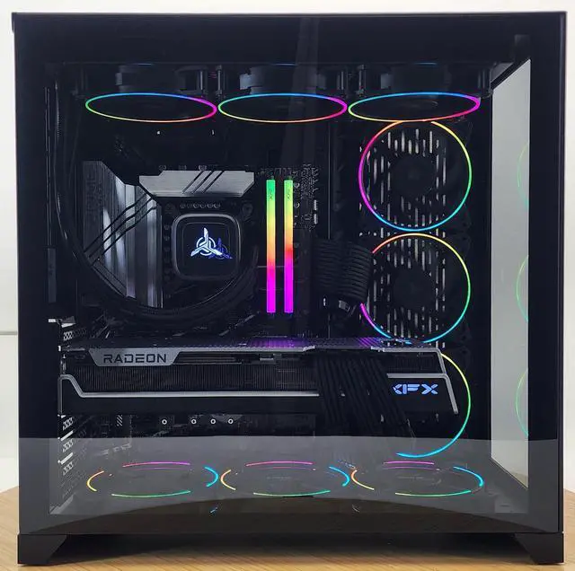 Alt view image 4 of 7 - Gaming PC i9-13900KF 32GB RAM 2TB SSD RX 7900 XTX 24GB Windows 11 PC