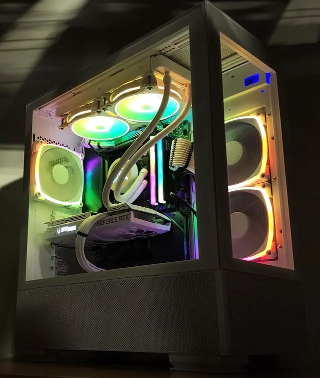 Alt view image 3 of 7 - Gaming PC i5-14600K 32GB RAM 1TB SSD RTX 3070 8GB Windows 11 Computer