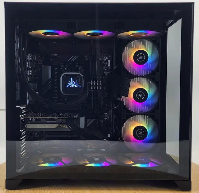 Alt view image 4 of 7 - Gaming PC Ryzen 5 9600X 32GB RAM 1TB SSD RTX 5060  8GB Windows 11 Computer