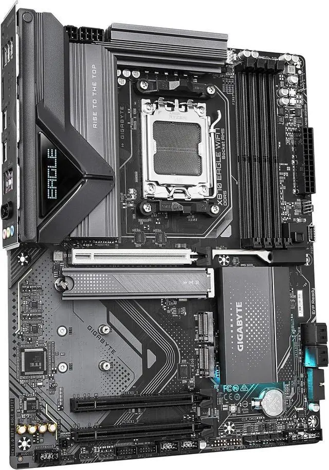 Alt view image 2 of 3 - Gigabyte X870 EAGLE WIFI7 AMD AM5 ATX Desktop Motherboard