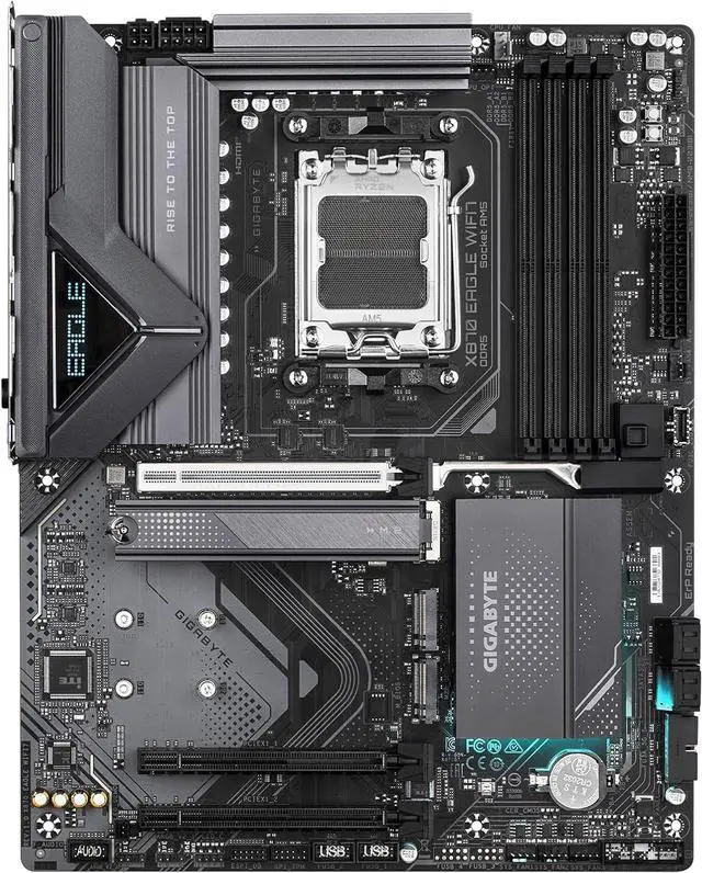 Main image of Gigabyte X870 EAGLE WIFI7 AMD AM5 ATX Desktop Motherboard
