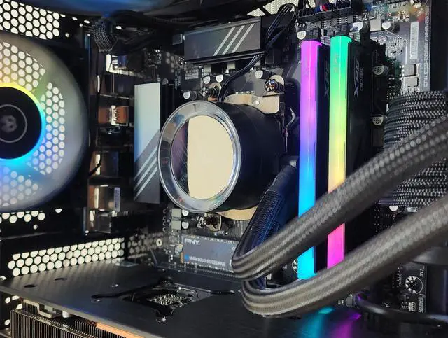 Alt view image 2 of 7 - Gaming PC Ryzen 7 7700 32GB RAM 2TB SSD RX 7900 GRE 16GB Windows 11 Computer