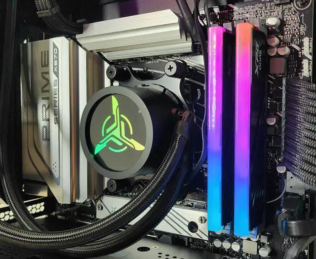 Alt view image 2 of 7 - Gaming PC Ryzen 7 9700X 32GB RAM 1TB SSD RX 7800 XT 16GB Windows 11 PC