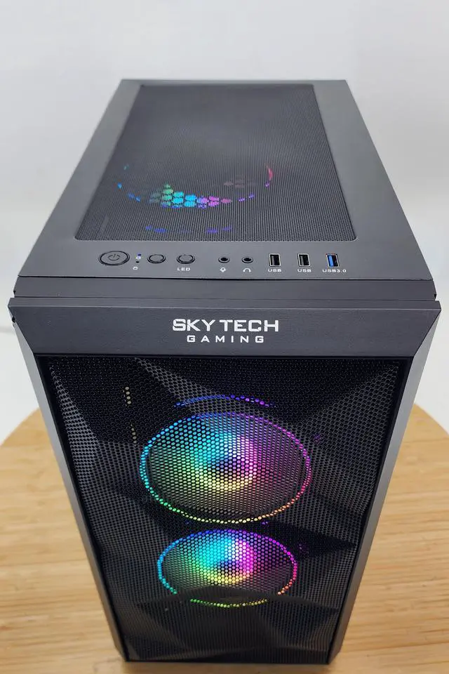 Alt view image 5 of 7 - Gaming PC Ryzen 3 4100 16GB RAM 500GB SSD GTX 1650 4GB Windows 11 Computer