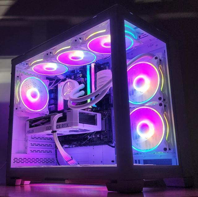 Alt view image 3 of 7 - Gaming PC Ryzen 7 7700 32GB RAM 1TB SSD RTX 4070 12GB Win11 PC