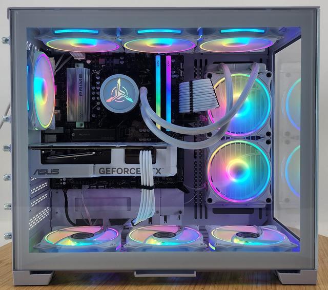 Alt view image 4 of 7 - Gaming PC Ryzen 7 7700 32GB RAM 1TB SSD RTX 4070 12GB Win11 PC