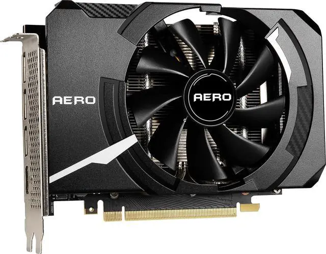 Alt view image 2 of 4 - MSI RTX 3050 Aero ITX 8G OC GDDR6 Video Graphics Card