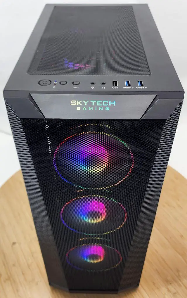 Alt view image 5 of 7 - Gaming PC i5-12600KF 16GB RAM 512GB SSD GTX 1660 Ti 6GB Windows 11 Computer