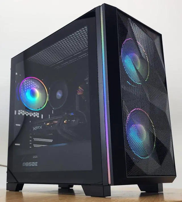Refurbished: Gaming PC Ryzen 3 4100 16GB RAM 500GB SSD RX