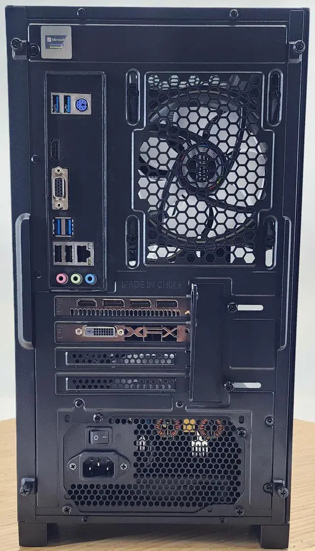 Alt view image 7 of 7 - Gaming PC Ryzen 3 4100 16GB RAM 500GB SSD RX 580 8GB Windows 11 Computer