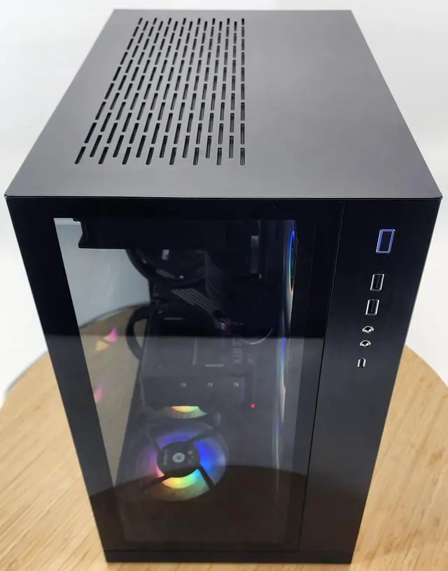 Alt view image 5 of 7 - Gaming PC i9-14900K 32GB RAM 2TB SSD RTX 5070 Ti 16GB Windows 11 Computer