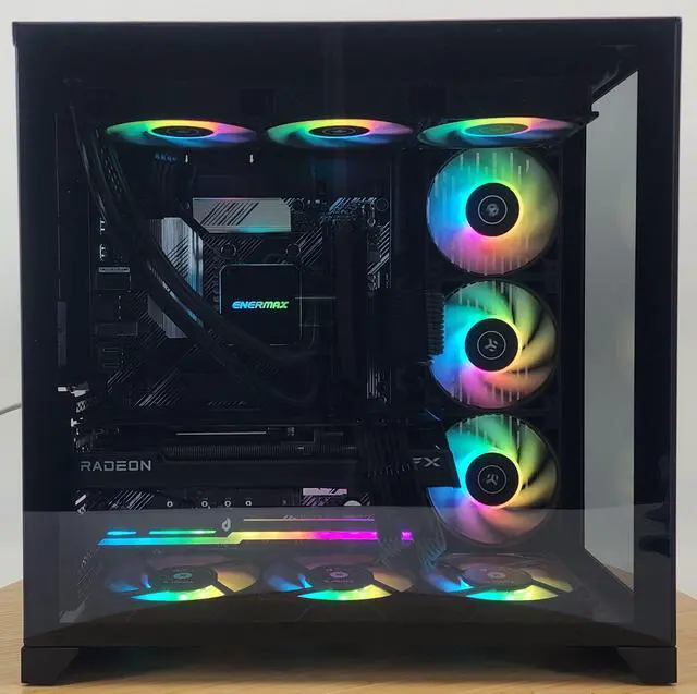Alt view image 4 of 7 - Gaming PC Ryzen 9 5950X 32GB RAM 1TB SSD RX 7800 XT 16GB Windows 11 Computer