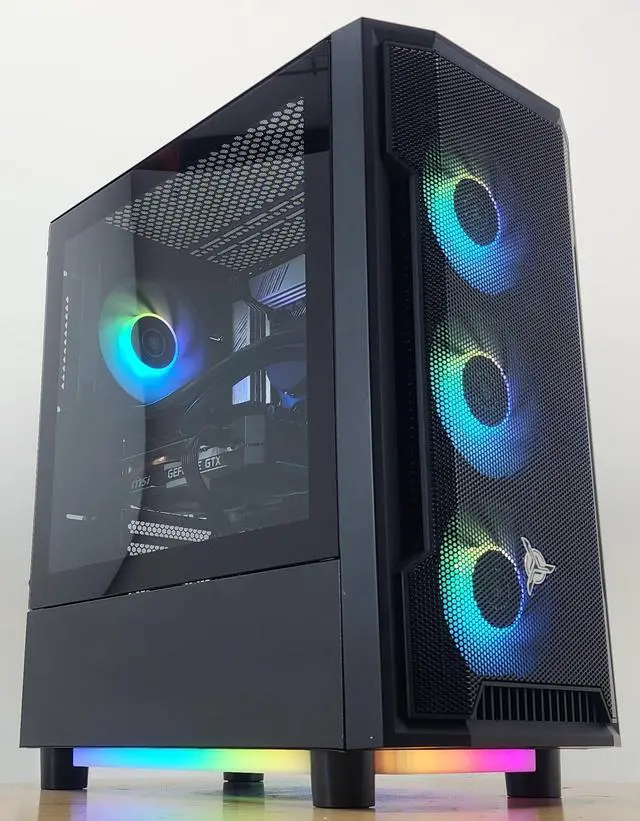 Main image of Gaming PC Ryzen 7 5700X 16GB RAM 512GB SSD GTX 1660 Ti 6GB Windows 11 Computer