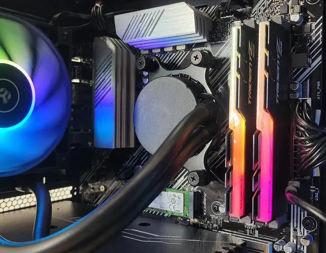 Alt view image 2 of 7 - Gaming PC Ryzen 7 5700X 16GB RAM 512GB SSD GTX 1660 Ti 6GB Windows 11 Computer