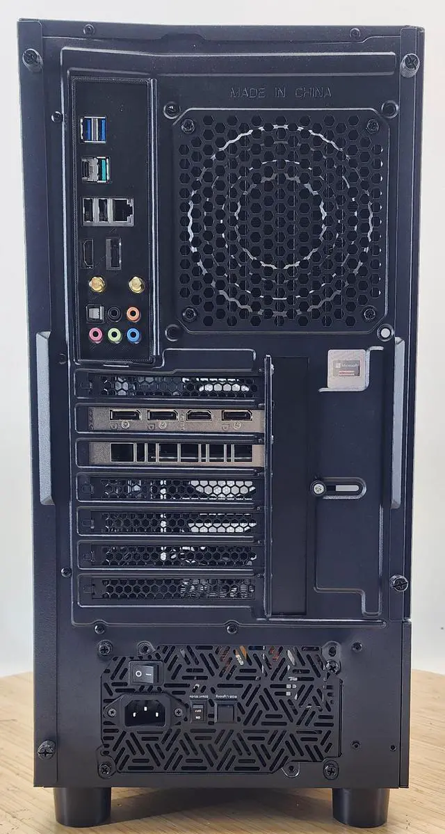 Alt view image 7 of 7 - Gaming PC Ryzen 7 5700X 16GB RAM 512GB SSD GTX 1660 Ti 6GB Windows 11 Computer