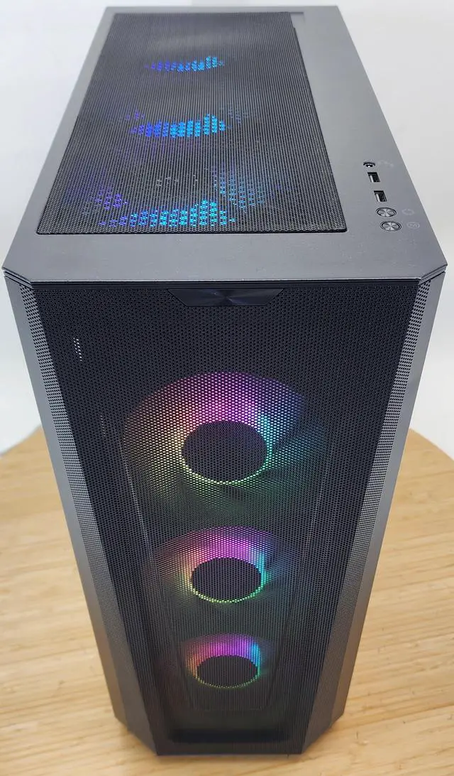 Alt view image 5 of 7 - Gaming PC Ryzen 7 5700X 32GB RAM 1TB SSD RTX 4060 8GB Windows 11 Computer