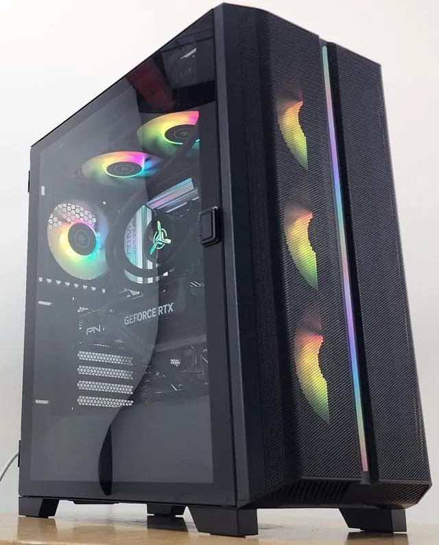 Main image of Gaming PC Ryzen 7 7700 32GB RAM 1TB SSD RTX 4060 Ti 16GB Windows 11 Computer