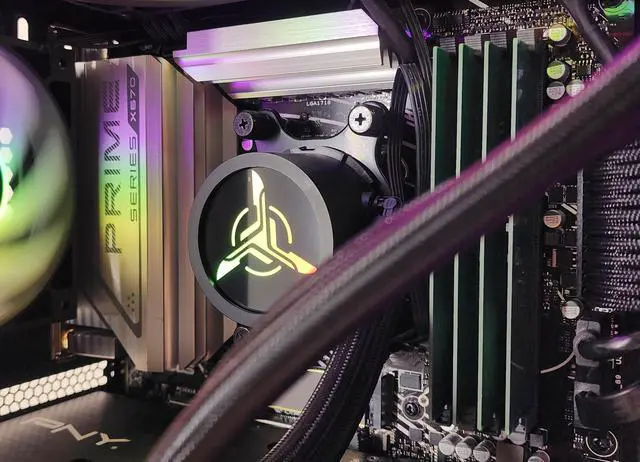 Alt view image 2 of 7 - Gaming PC Ryzen 7 7700 32GB RAM 1TB SSD RTX 4060 Ti 16GB Windows 11 Computer