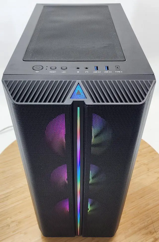 Alt view image 5 of 7 - Gaming PC Ryzen 7 7700 32GB RAM 1TB SSD RTX 4060 Ti 16GB Windows 11 Computer