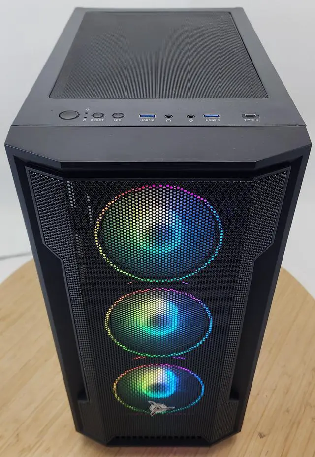 Alt view image 5 of 7 - Gaming PC i5-12600KF 16GB RAM 1TB SSD RTX 3060 12GB Windows 11 Computer