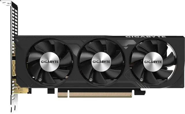 Alt view image 6 of 9 - GIGABYTE GeForce RTX 4060 OC Low Profile 8G Graphics Card, 3x WINDFORCE Fans, 8GB 128-bit GDDR6, GV-N4060OC-8GL Video Card