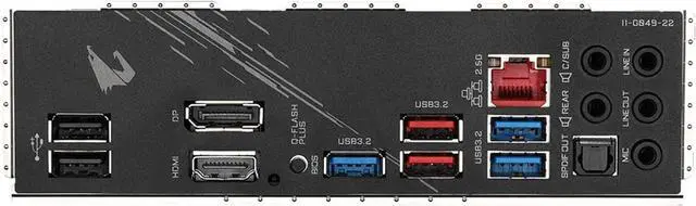 Alt view image 9 of 9 - GIGABYTE B550 AORUS ELITE AX V2 AM4 AMD B550 ATX Motherboard with Dual M.2, SATA 6Gb/s, USB 3.2 Gen 2, 2.4/5 GHz Dual-Band, 2.5 GbE LAN, PCIe 4.0