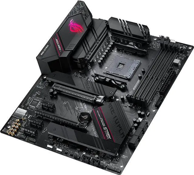 Alt view image 11 of 13 - Asus ROG Strix B550-F Gaming WiFi II AMD AM4 (3rd Gen Ryzen) ATX Gaming Motherboard (PCIe 4.0,WiFi 6E, 2.5Gb LAN, BIOS Flashback, HDMI 2.1, Addressable Gen 2 RGB Header and Aura Sync)