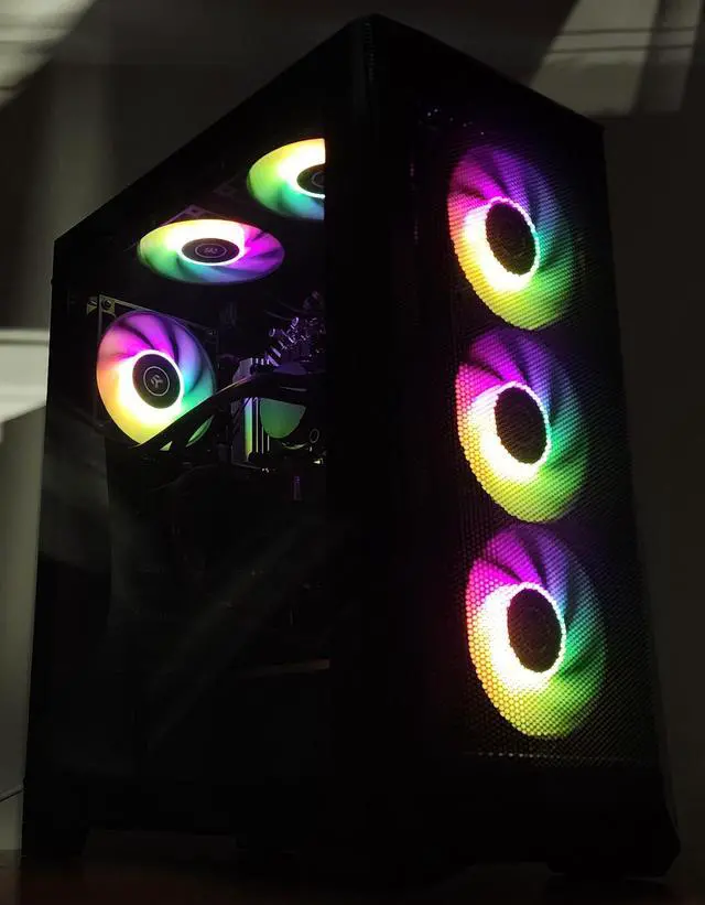 Alt view image 3 of 7 - Gaming PC i5-12600KF 32GB RAM 1TB SSD RTX 3070 8GB Win 11 PC