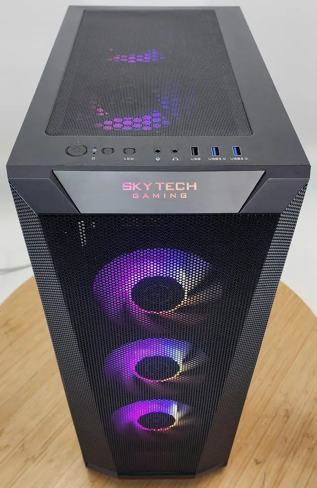 Alt view image 5 of 7 - Gaming PC i5-12600KF 32GB RAM 1TB SSD RTX 3070 8GB Win 11 PC