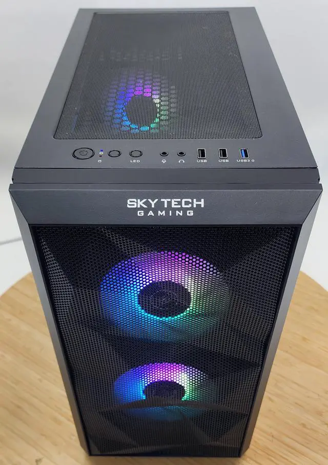 Alt view image 5 of 7 - Gaming PC RYZEN 3 1200 16GB RAM 256GB SSD + 1TB HDD RX 570 8GB Win11 Computer