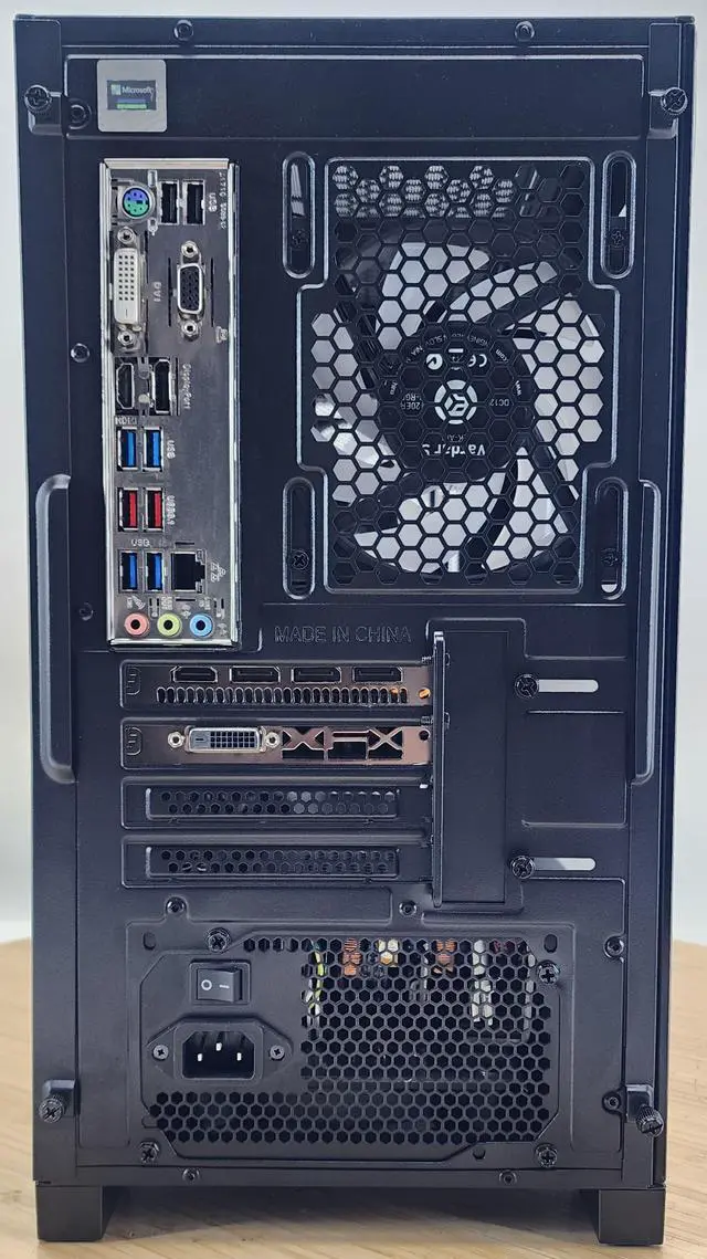 Alt view image 7 of 7 - Gaming PC RYZEN 3 1200 16GB RAM 256GB SSD + 1TB HDD RX 570 8GB Win11 Computer