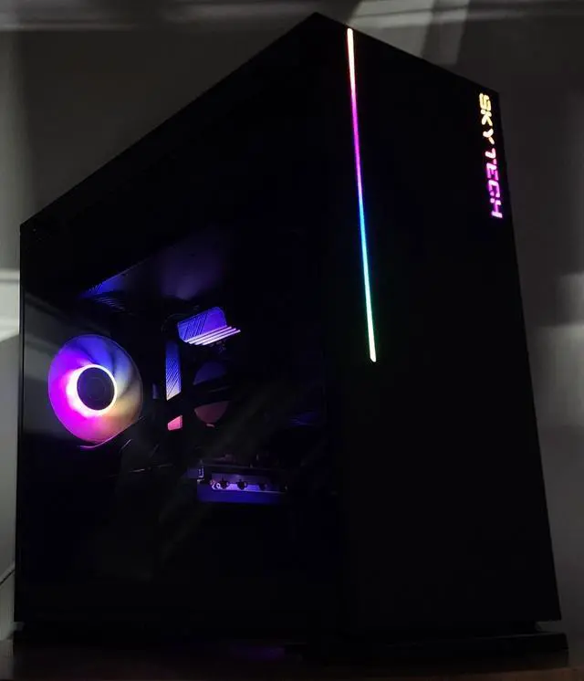 Alt view image 3 of 7 - Gaming PC Ryzen 7 3700X 16GB RAM 500GB SSD RX 5700 8GB Windows 11 Computer