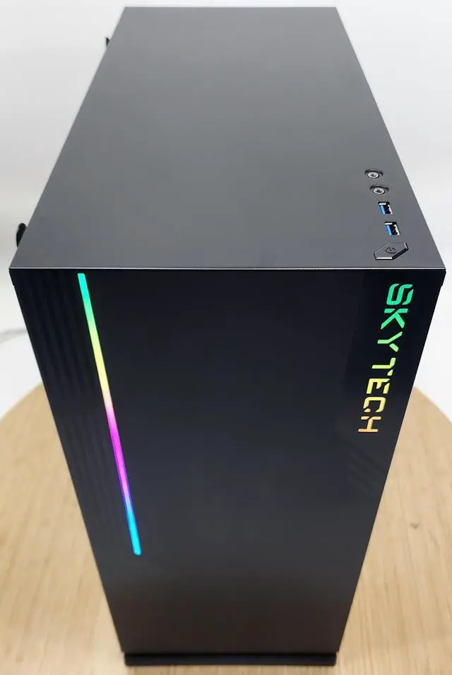 Alt view image 5 of 7 - Gaming PC Ryzen 7 3700X 16GB RAM 500GB SSD RX 5700 8GB Windows 11 Computer