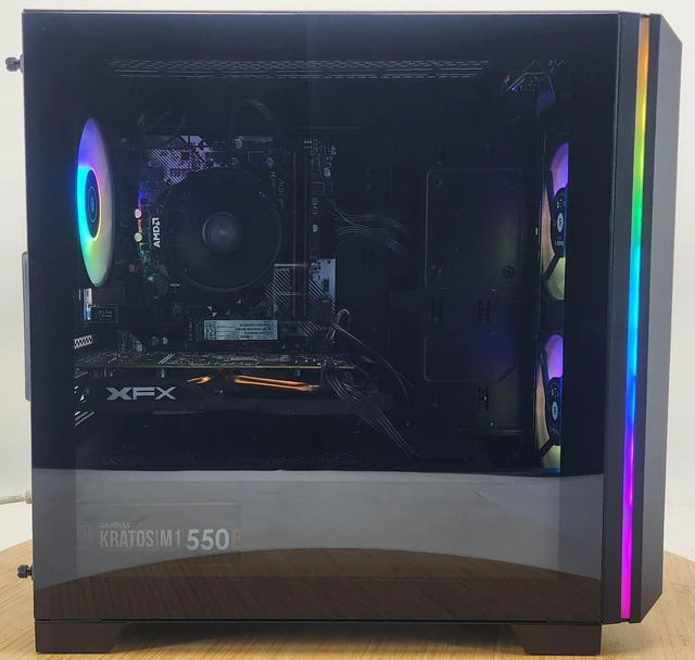 Refurbished: Gaming PC Ryzen 5 3600 16GB RAM 256GB SSD + 1TB HDD RX 470 ...