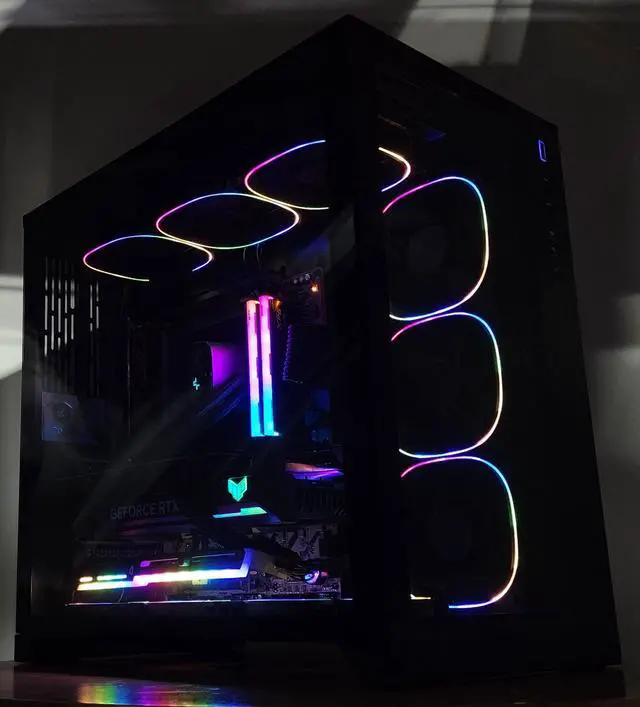 Alt view image 3 of 7 - Gaming PC Ultra 7 265KF 32GB RAM 1TB SSD RTX 4070 Ti SUPER 16GB Win11 Computer