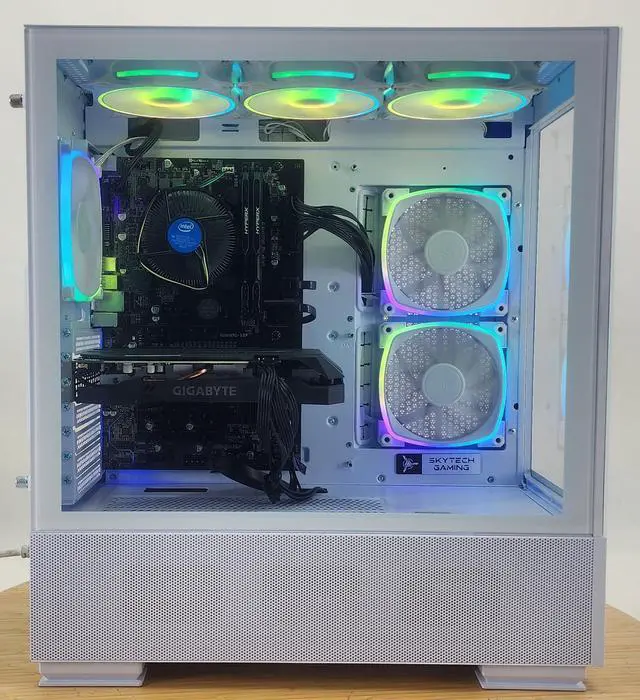 Alt view image 4 of 7 - Gaming PC i5-6500 16GB RAM 240GB SSD + 1TB HDD GTX 1660 Ti 6GB Win11 Computer