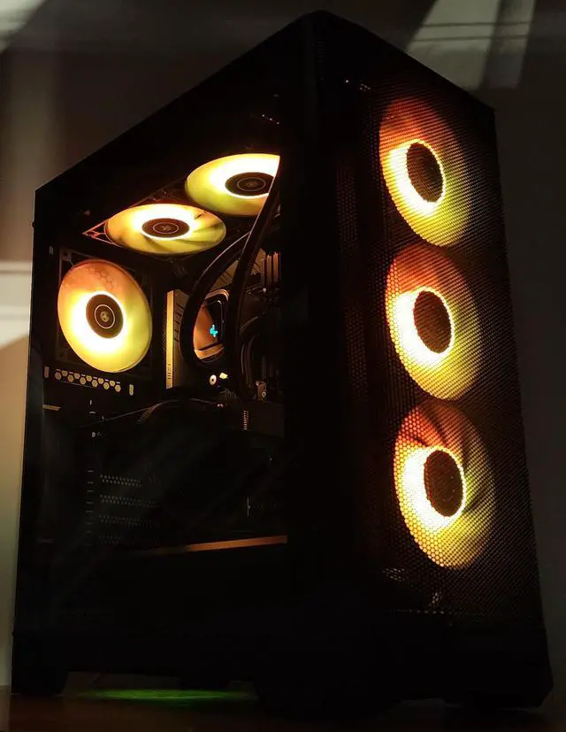 Alt view image 3 of 7 - Gaming PC i5-13600K 32GB RAM 1TB SSD RTX 3070 8GB Windows 11 Computer