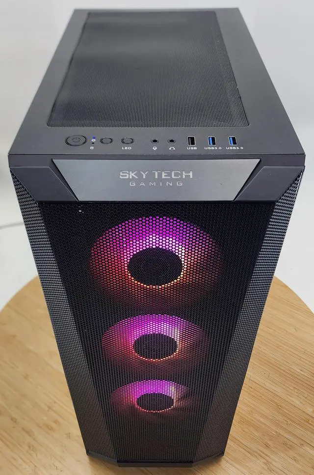 Alt view image 5 of 7 - Gaming PC i5-13600K 32GB RAM 1TB SSD RTX 3070 8GB Windows 11 Computer