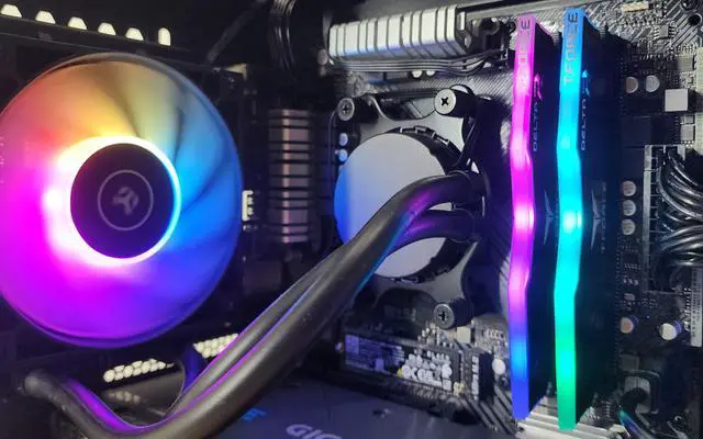 Alt view image 2 of 7 - Gaming PC Ryzen 5 3600 16GB RAM 256GB SSD + 1TB HDD RTX 3050 8GB Win11 Computer