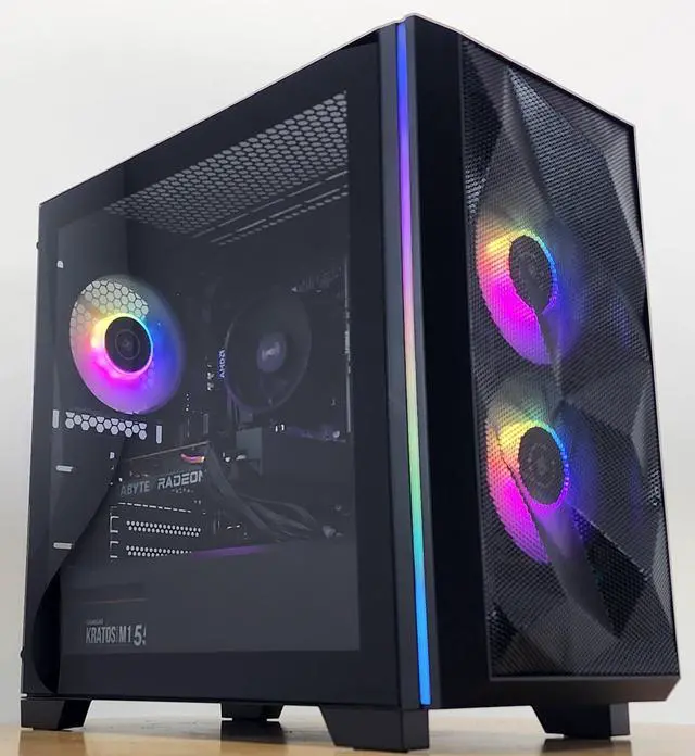 Refurbished: Gaming PC Ryzen 5 5500 16GB RAM 1TB SSD RX 6500