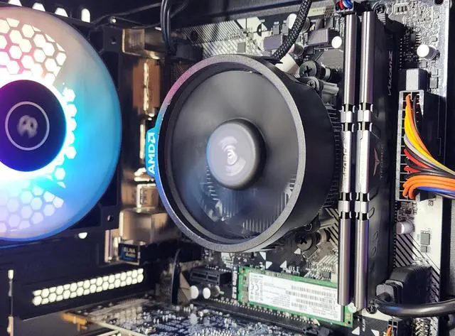 Alt view image 2 of 7 - Gaming PC Ryzen 3 2300X 16GB RAM 256GB SSD + 1TB HDD GT 1030 2GB Windows 11 Computer