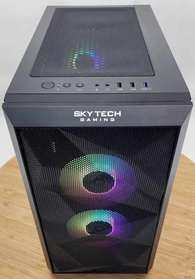 Alt view image 5 of 7 - Gaming PC Ryzen 3 2300X 16GB RAM 256GB SSD + 1TB HDD GT 1030 2GB Windows 11 Computer