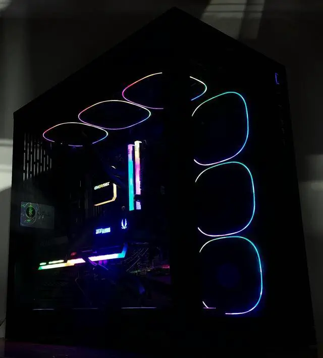 Alt view image 3 of 7 - Gaming PC Ryzen 7 7700 32GB RAM 1TB SSD RTX 5070 12GB Windows 11 Computer