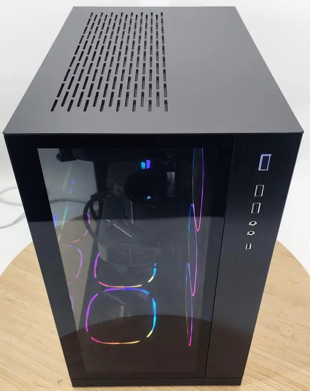 Alt view image 5 of 7 - Gaming PC Ryzen 7 7700 32GB RAM 1TB SSD RTX 5070 12GB Windows 11 Computer