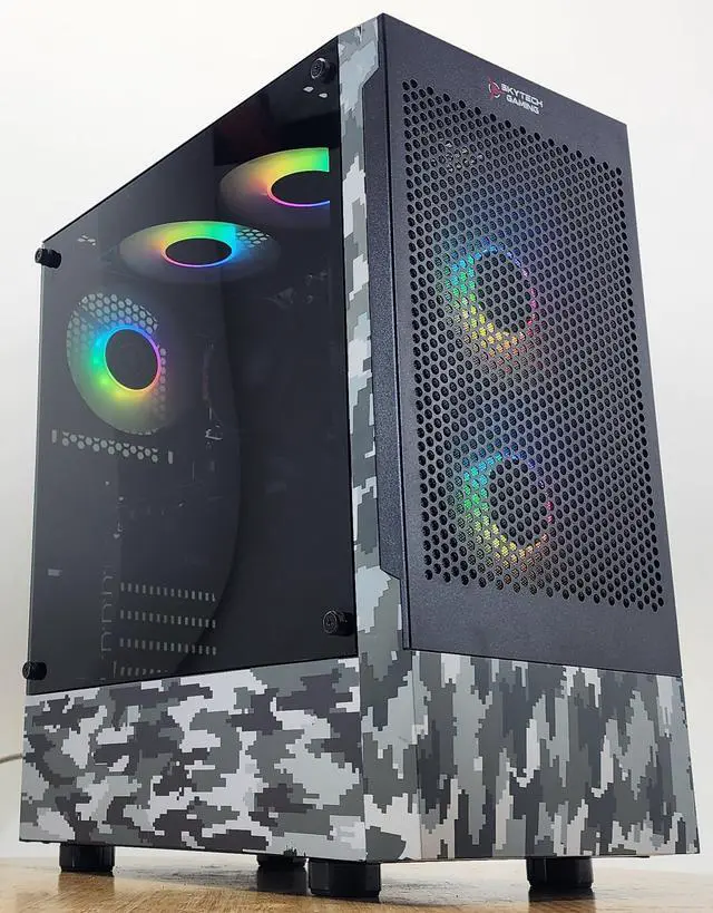 Main image of Gaming PC Ryzen 5 3600 16GB RAM 500GB SSD GTX 1660 Ti 6GB Windows 11 Computer