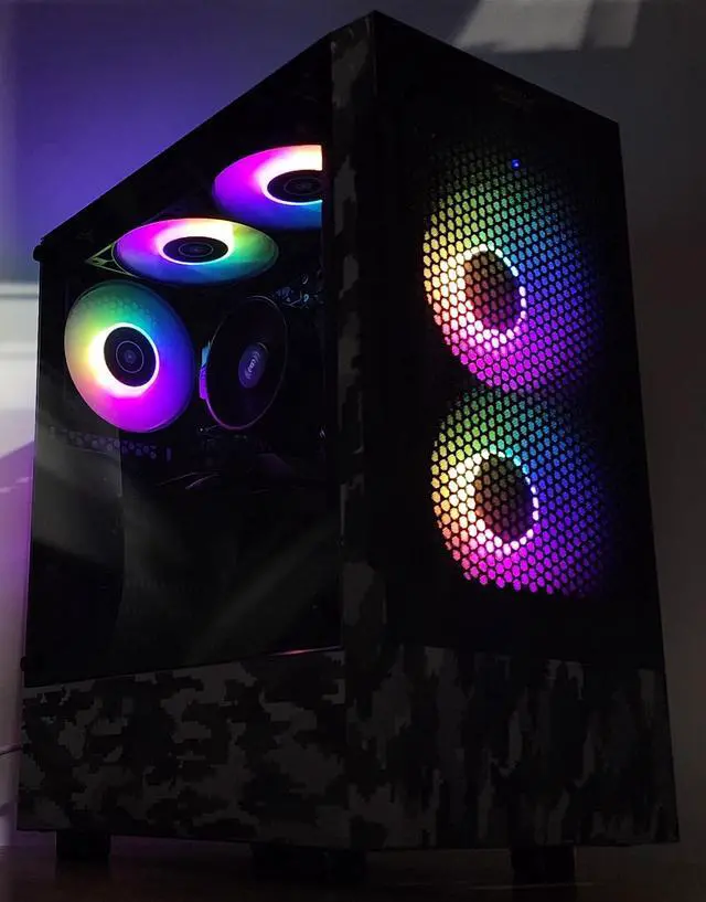 Alt view image 3 of 7 - Gaming PC Ryzen 5 3600 16GB RAM 500GB SSD GTX 1660 Ti 6GB Windows 11 Computer