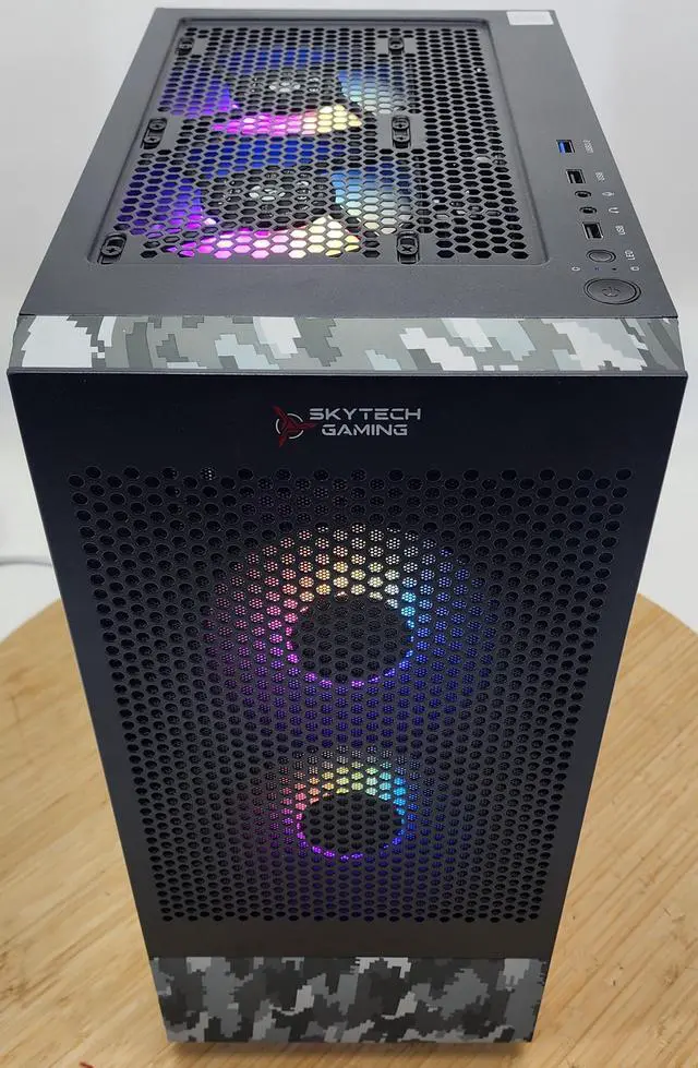 Alt view image 5 of 7 - Gaming PC Ryzen 5 3600 16GB RAM 500GB SSD GTX 1660 Ti 6GB Windows 11 Computer