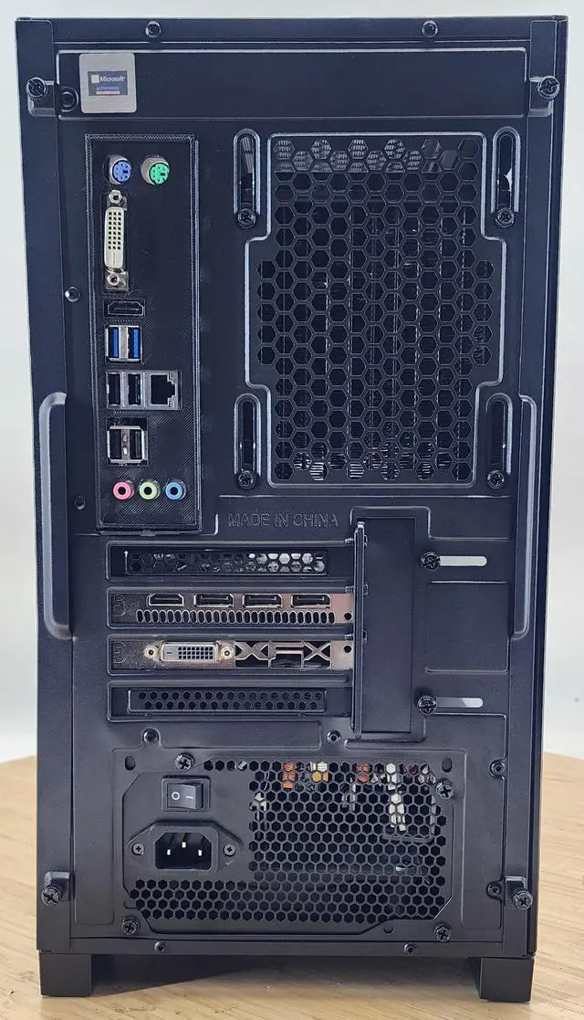 Alt view image 7 of 7 - Gaming PC i5-7500 16GB RAM 240GB SSD + 1TB HDD RX 470 8GB Windows 11 Computer