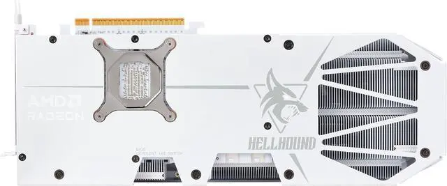 Alt view image 3 of 4 - PowerColor Hellhound Radeon RX 9070 XT 16GB GDDR6 Video Graphics Card
